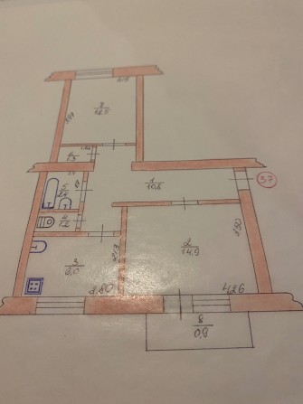 Продам 2 кімнатну квартиру на мр 3 - фото 1