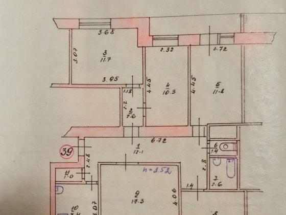 Квартира 5 кімнат в м.Лозова Лозова