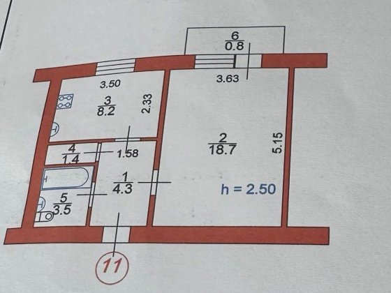 Продається 1к на 15 мкрн Нововолинськ