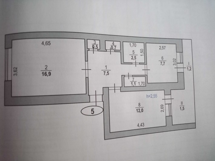 продам квартиру в м. Новодністровськ - фото 1