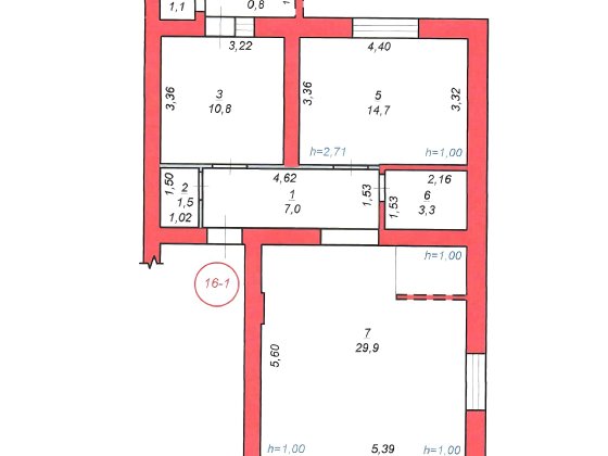 Продаж 2-кімнатної квартири, 1150$/кв.м,  центр Стрия Стрый