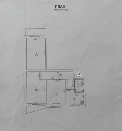 Продам 3х ком. кв.ру в центре Чугуева - фото 1