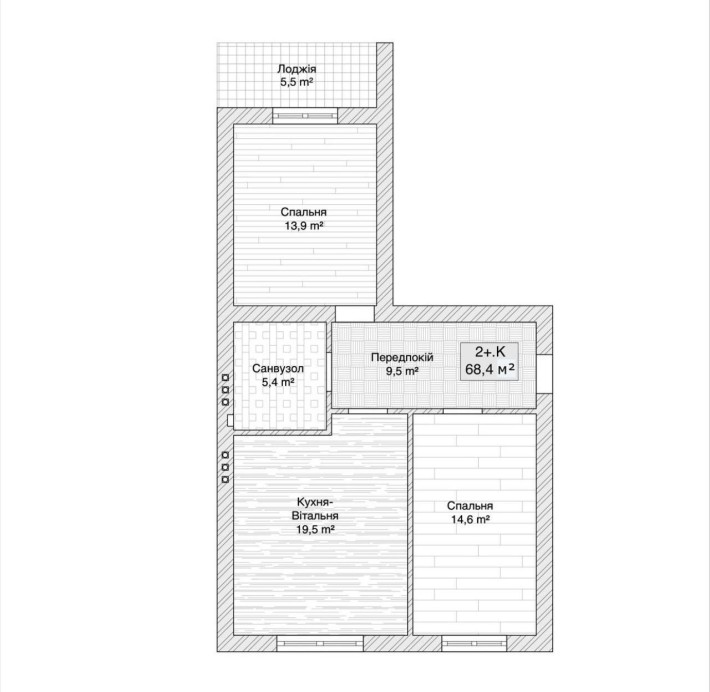Продаж 2 кімнатної квартири, РАЙОН СЛОВ'ЯНКА - фото 1