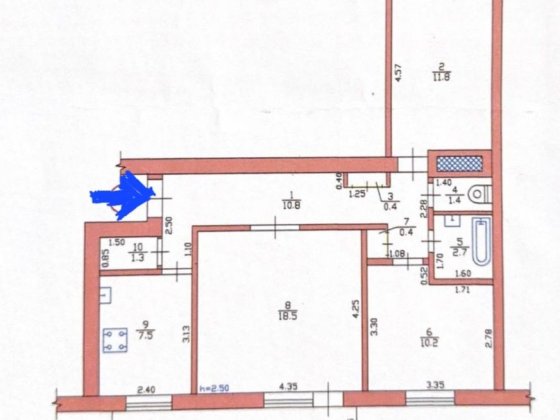 Продам 3к квартиру Сел Слобожанский Слобожанское