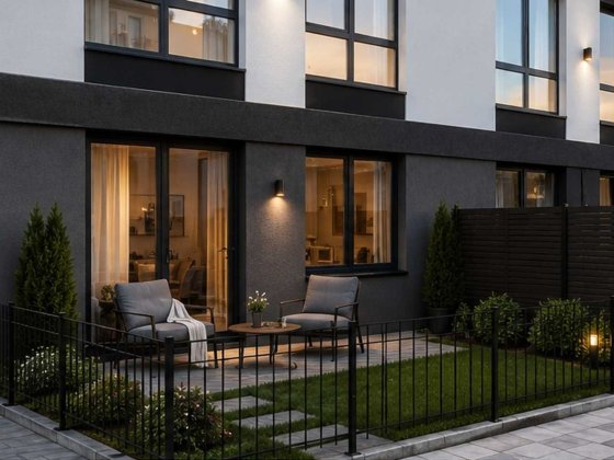 2-кімнатна квартира 45,75 м² з власним двориком Білогородка Газ Ліфт 1 поверх. Від забудовника. Без  Белогородка