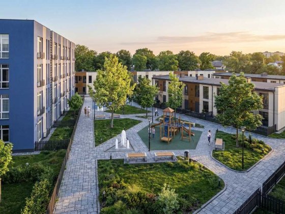 Компактна смарт-квартира 21,45 м² від забудовника. 20 хв метро. Закритий ЖК. Розтермінування до 12 м