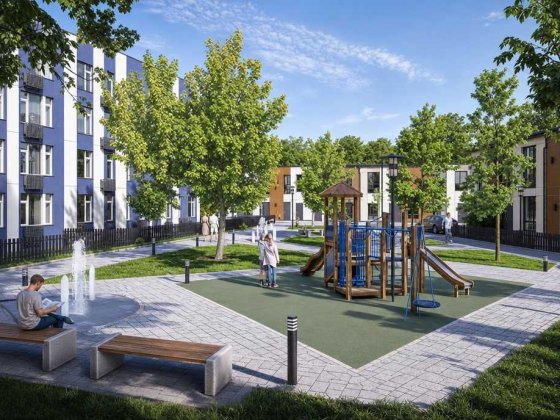 Зручна 1кімн квартира 38,19 м² без % від забудовника. Розтермінування 12 міс. Вигідна інвестиція Білогородка
