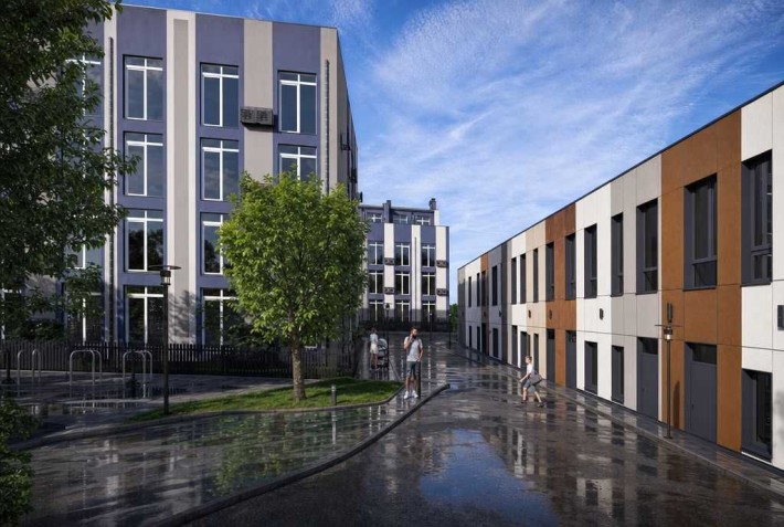 1кімн квартира 37,51 м² з власним двориком. 20хв метро. Без комісії від забудовника. Розтермінування - фото 1