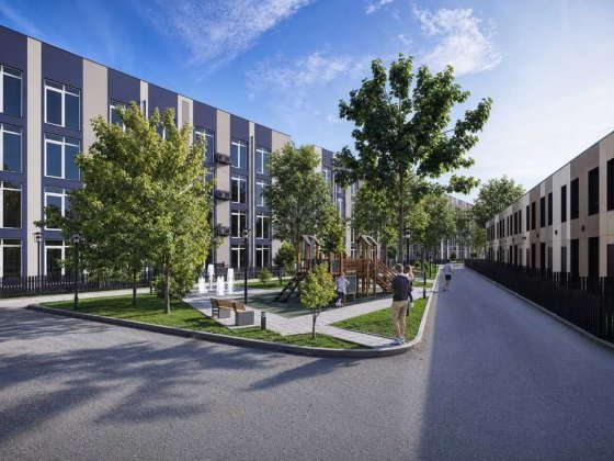 1кімн квартира 37,05 м² з власним двориком без комісії. Від забудовника. 20 хв метро. Розтермінуванн