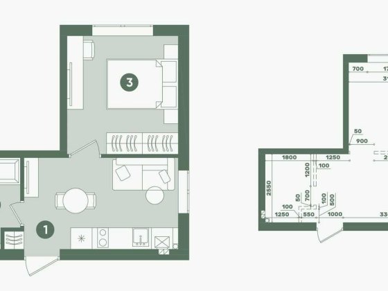 ‼️Продаж 1к квартири 27.16 м² у ЖК Sanville Park Святопетрівське