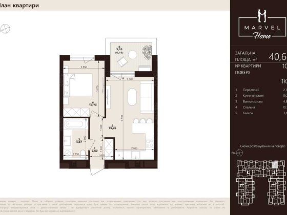 Продається 1к квартира у Marvel Home Сокольники