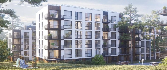 Продаж 1 кім. квартири 52 кв.м. в новобудові ЖК Грінвуд 2 - 62420$ - фото 1