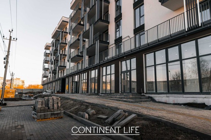 Продаж 1-кімн квартира ЖК Life від БК Continent вул. бічна Львівська, м.Львів 47 м2, 1 високий повер - фото 1