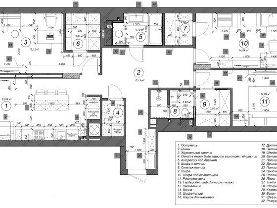 3-кім. квартира ~109 м², ЖК «Континент», Трускавецька 129 Сокольники