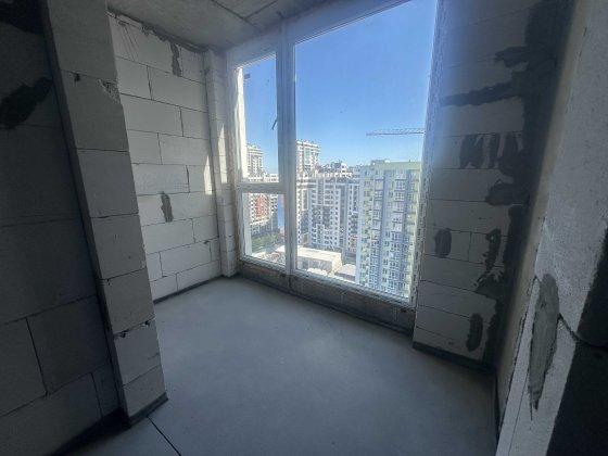 Срочно! 1-к квартира 41.5м² от строителей в ЖК Акварель. Вид во двор. Лиманка
