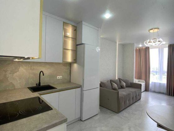 Стильна 1К Студія Акварель-2 28м² 12й Етаж Меблі Техніка Сонячні Панелі Генератор Лиманка