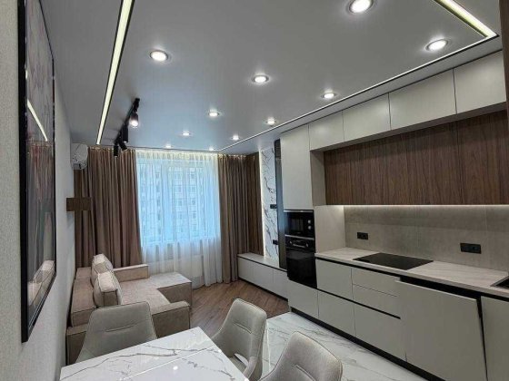 Свежая 2-кк ЖК 49 Жемчужина KADORR Таирова Дизайнерский ремонт 65.1 м² Полная мебель и техника Заезж Лиманка