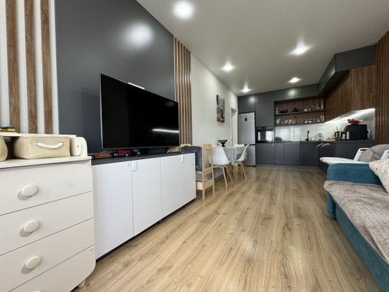 2 комнатная 60м  Ремонт Мебель Техника Кухня 21м Гардеробная Лиманка