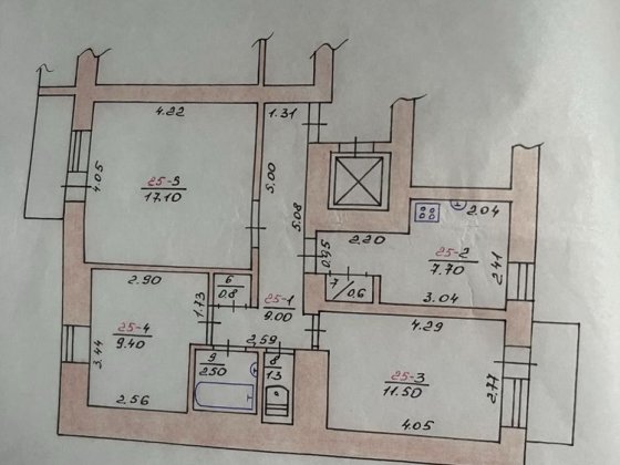 Продам 3х ком квартиру