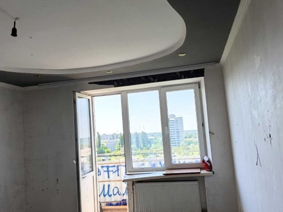 Продається однокімнатна квартира на 7 поверсі дев'ятиповерхового будинку по вул. Воровського.