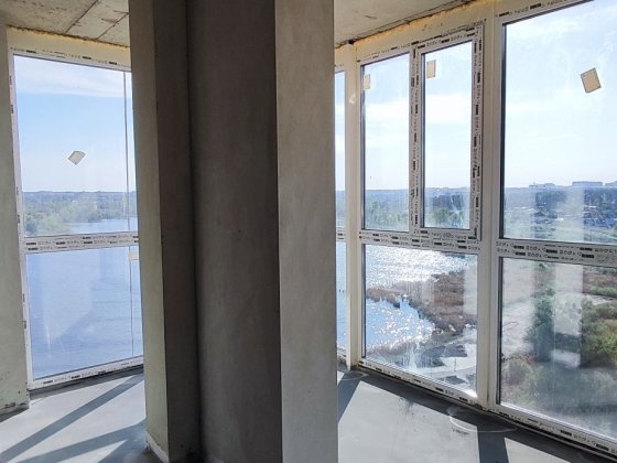 Продаж видової 1к квартири м. Ірпінь вул. Гостомельське шоссе 49/2 ЖК Рівер Порт • 52,73 кв. 76 458  Буча