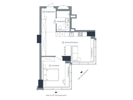 Продаж квартири, від забудовника, без %, А136 Highlight Tower, з ремонтом