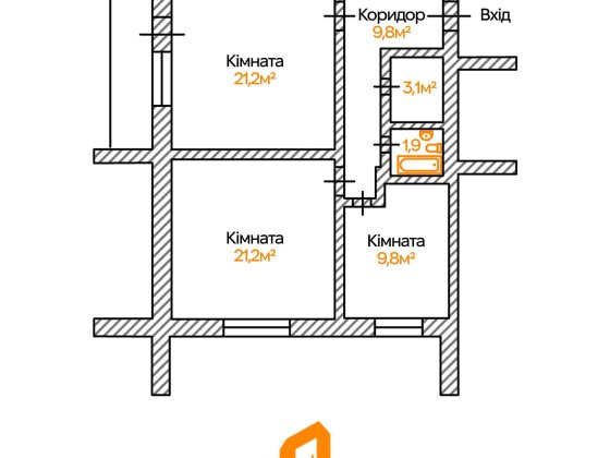 Без комісії.  Продаж 2 к квартири Дарницький район Дарницький Бульвар 8
