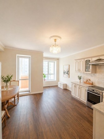 Продам велику теплу квартиру 52,5 м² в ЖК «Акварелі» | Центр | Ме - фото 1