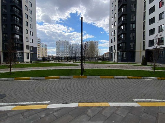 1-кімнатна квартира з газовим опаленням у ЖК “Континент Рей Буча