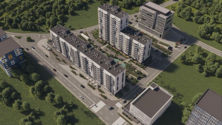 Продам 1 кімнатну квартиру в Бучі! Район Гранд Бурже! Розтермінування - фото 1