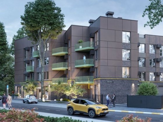 Продам квартиру в новому комплексі ! Газ ! Вихід до парку ! Центральна частина Ірпінь