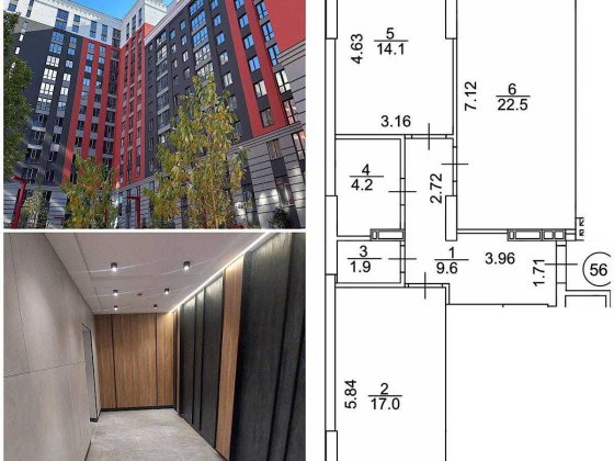 Продаж двох кімнатної квартири, 5 хв до Києва, мінімальне оформлення Ірпінь
