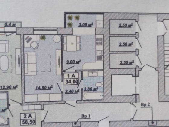 ВЛАСНИК Продаж 1-кімнатної квартири в ЖК “Княгинин” Івано-Франківськ