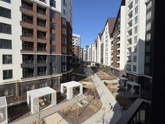 Квартира 40,5 м² у ЖК Синергія Сіті Ірпінь — $55 500. Газовий котел включено у вартість, 3 поверх.