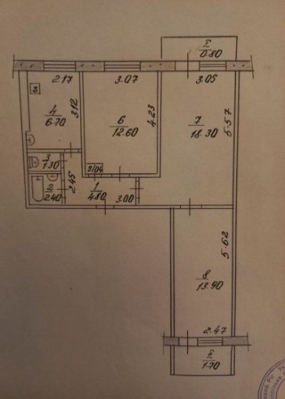 Продам 3х кімнатну квартиру, ювілейна, від власника - фото 1