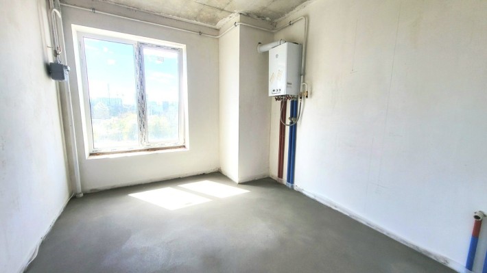 2 кімнатна квартира від власника 62м² на 5 поверсі чистова штукатурка стін та стяжка тепла підлога в - фото 1