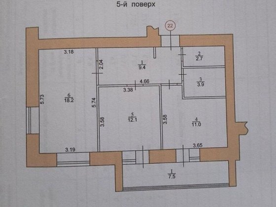 Продаж 2-кімн. квартири, 64.8 м², 5/10 поверх, Тернопіль – Ваш новий затишний дім! Тернополь