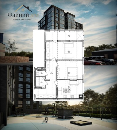 Продаж квартири 15 квітня двох кімнатна - фото 1
