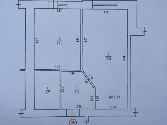 Продам квартиру по вул. Гожулівська Полтава