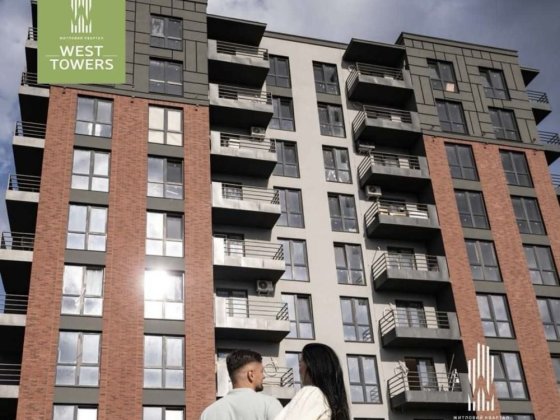 Продаж 1 кімнатної квартири в ЖК West Towers 35м2