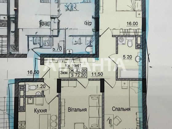 3 кім. кв. 72 м² у новобудові |Підземний паркінг|Сторожинецька Чернівці