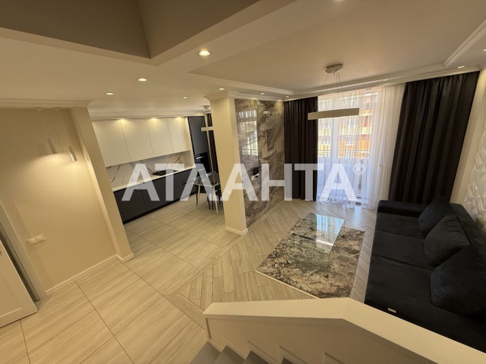 2х рівнева квартира з ремонтом, меблями, 88 м2, здана - фото 1