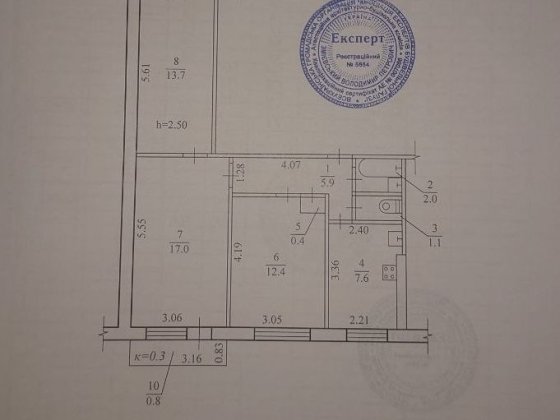 Продам 3к ЖМ Перемога 4