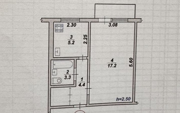 Продам 1-но кімнатну квартиру - фото 1