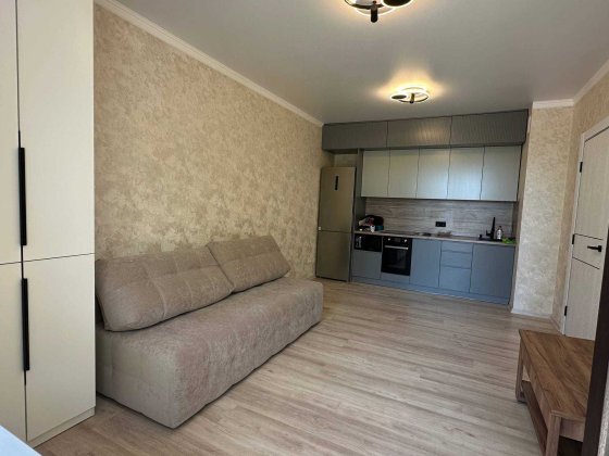 Продам 1к квартиру в ЖК 42м2 с ремонтом, 15 мин ТЦ Караван, Левобережный