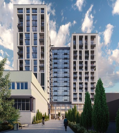 Продаж апартаменту з ремонтом в комплексі Welltowers площею 45,41 кв.м. - фото 1