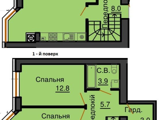 Сама краща ціна двохрівнева квартира  74,8м2 ЖК Софія Резиденс Софіївська Борщагівка