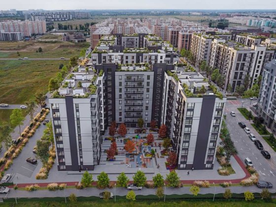 Продаж квартири у новобудові, 1но кімн. 34 м². ЖК Park Residence Софіївська Борщагівка