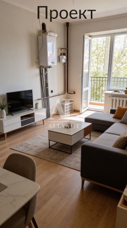 Продаж 1-к квартири 45 м² у ЖК «Київський Маєток» - другий поверх, газове опалення та хороша локація - фото 1
