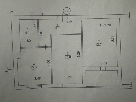 2х кімнатна 65 кв квартира без рієлтора